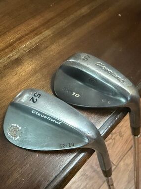 Cleveland golf wedge set 52 & 60 degree Cleveland golf clubs gap lob